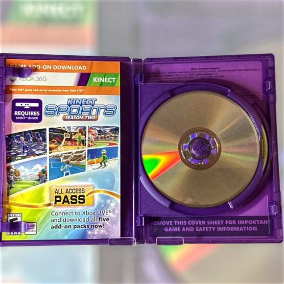 Xbox 360 Kinect Sports Season Two& Sports Ultima Collection DVD'S Tested VF+++ - Picture 8 of 8